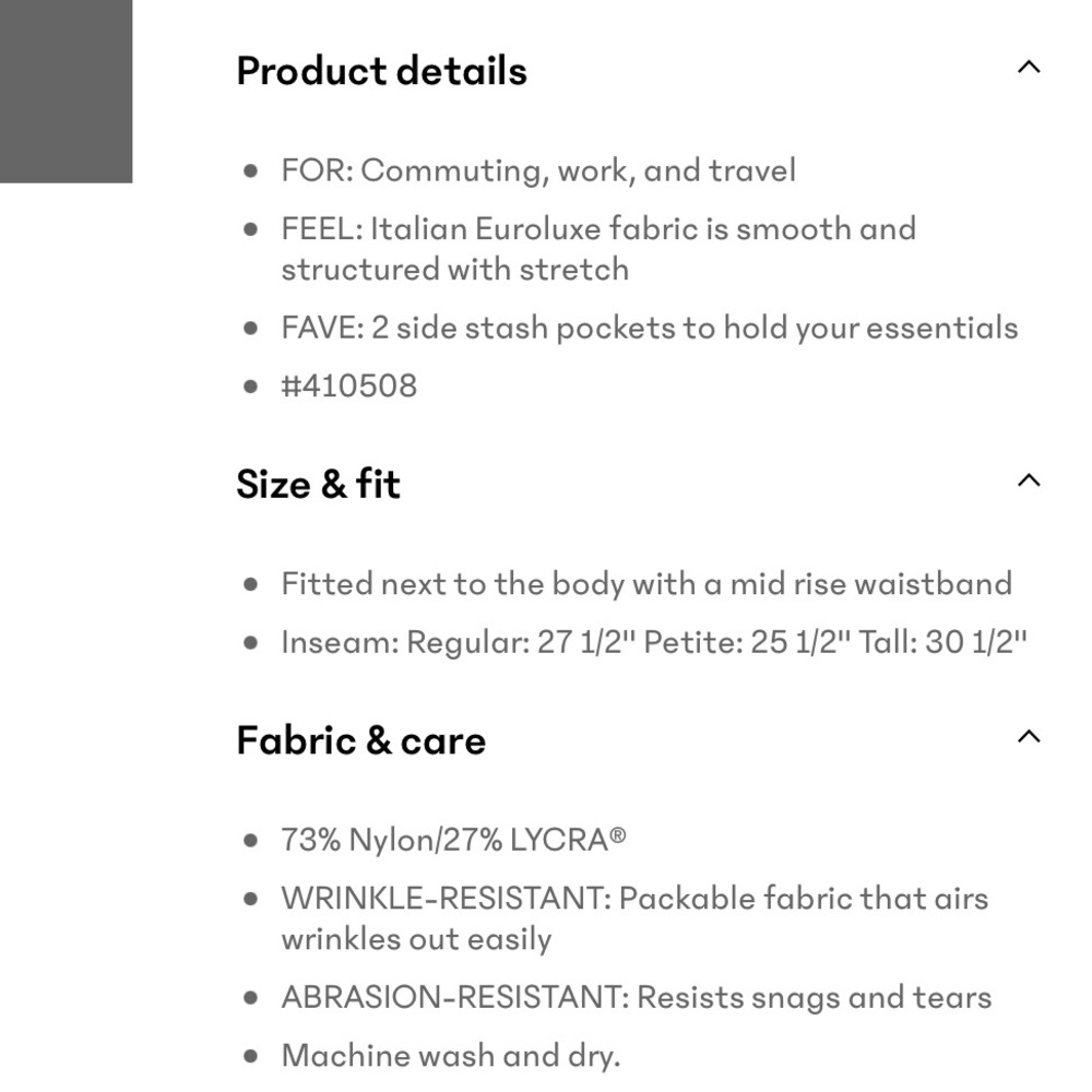 Athleta Legging Stellar - Picture 4 of 4